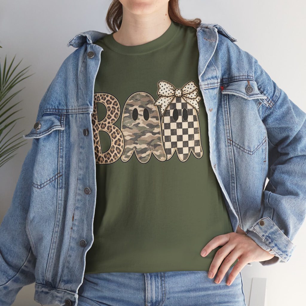 Women Boo Halloween T-Shirt