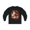 Women Autumn Pumpkin Bouquet Long Sleeve Tee
