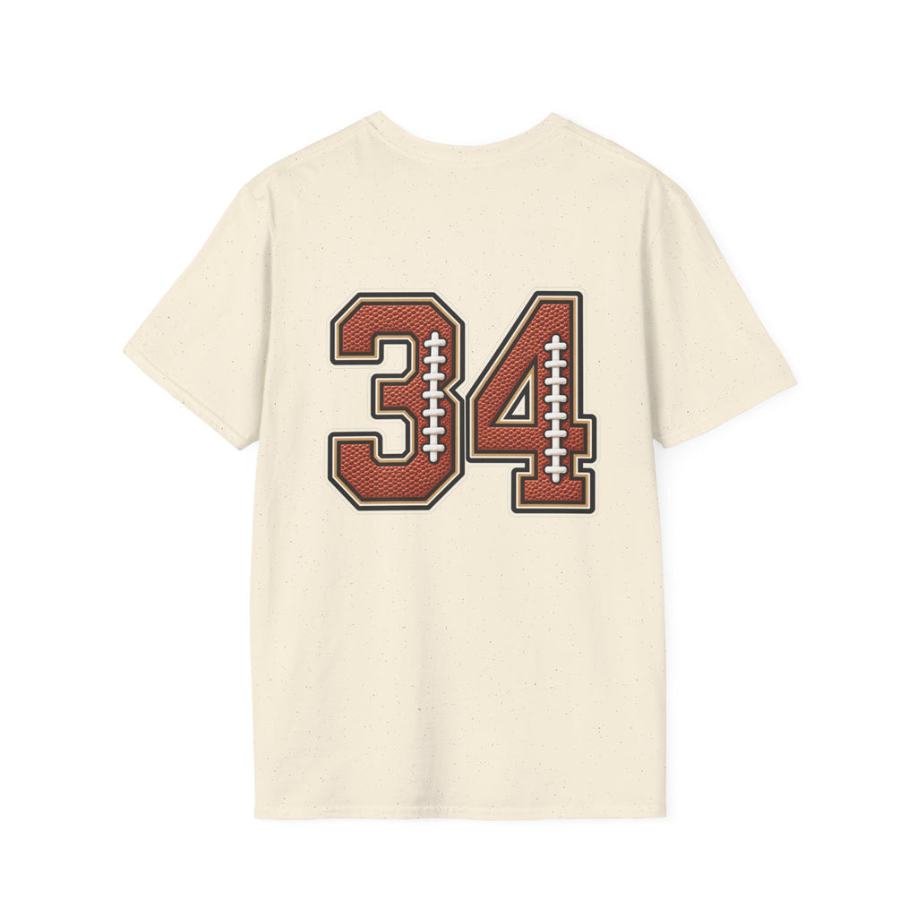Customizable Women Game Day Football T-Shirt