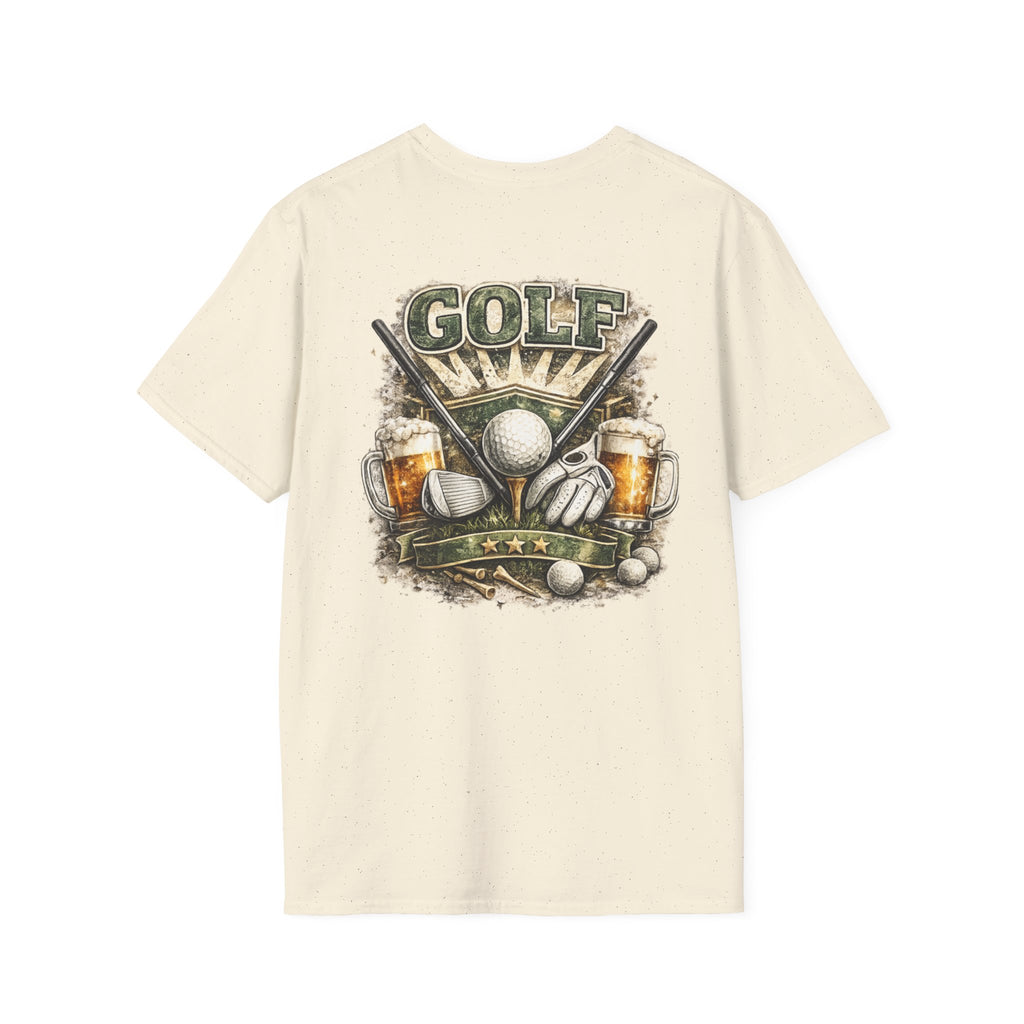 Golf Clubs & Balls T-Shirt — Vintage Golf Graphic Tee