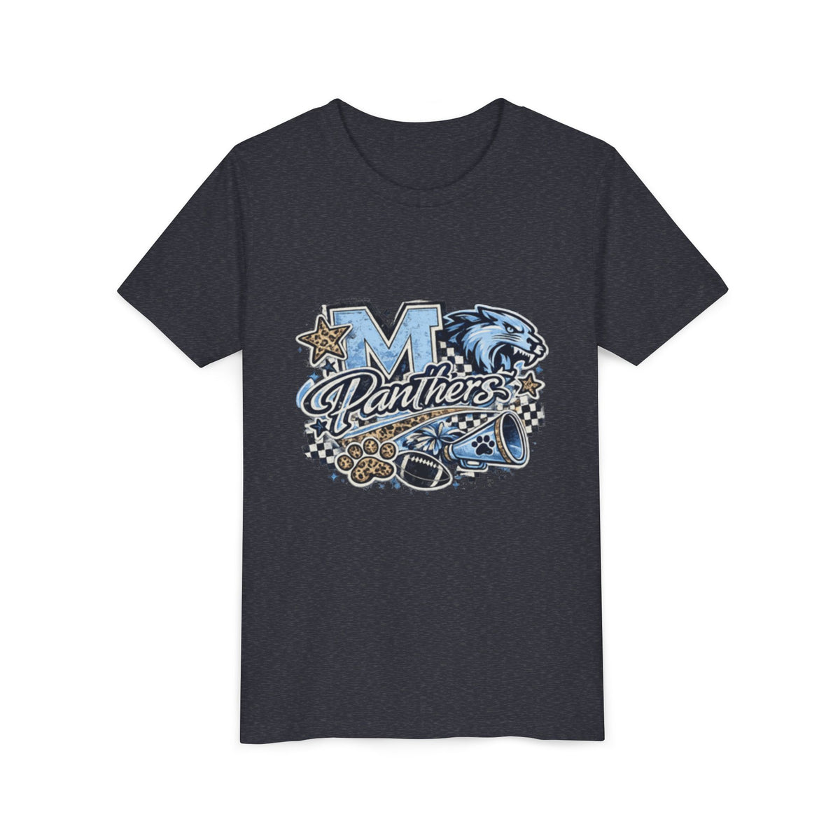 Bella+Canvas Youth Panthers T-Shirt