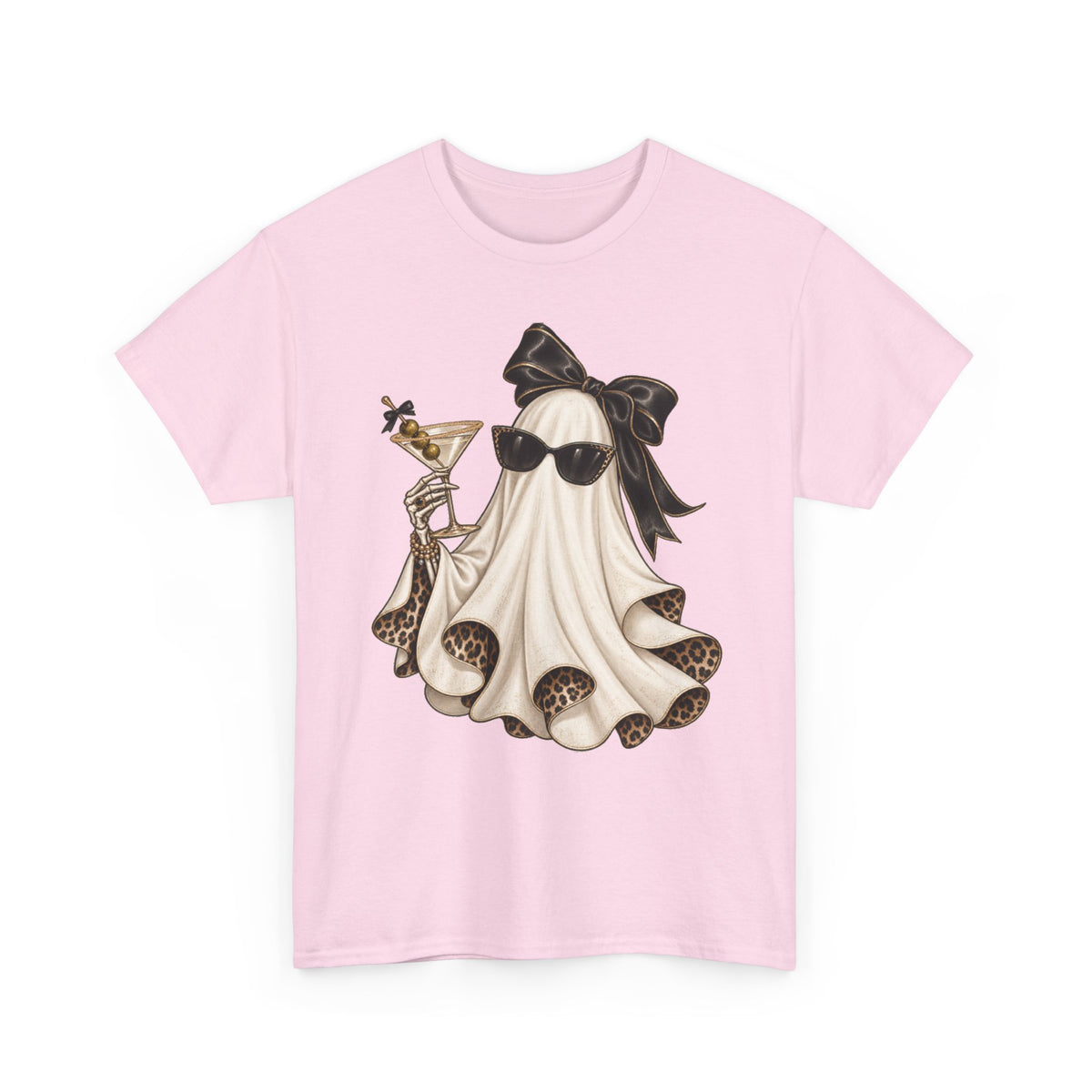 Luxe Ghost Martini T-Shirt