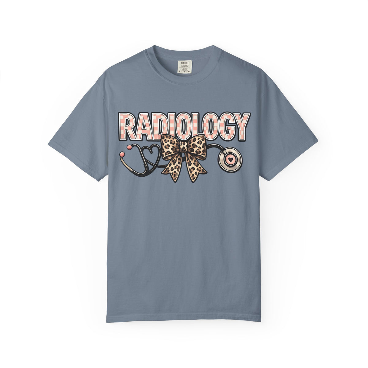 Radiology Leopard Stethoscope T-Shirt