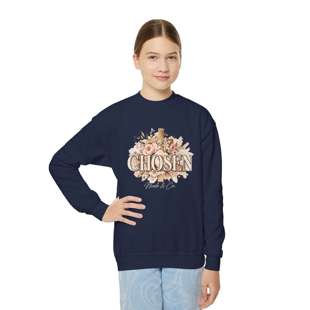 Youth Chosen Crewneck Sweatshirt