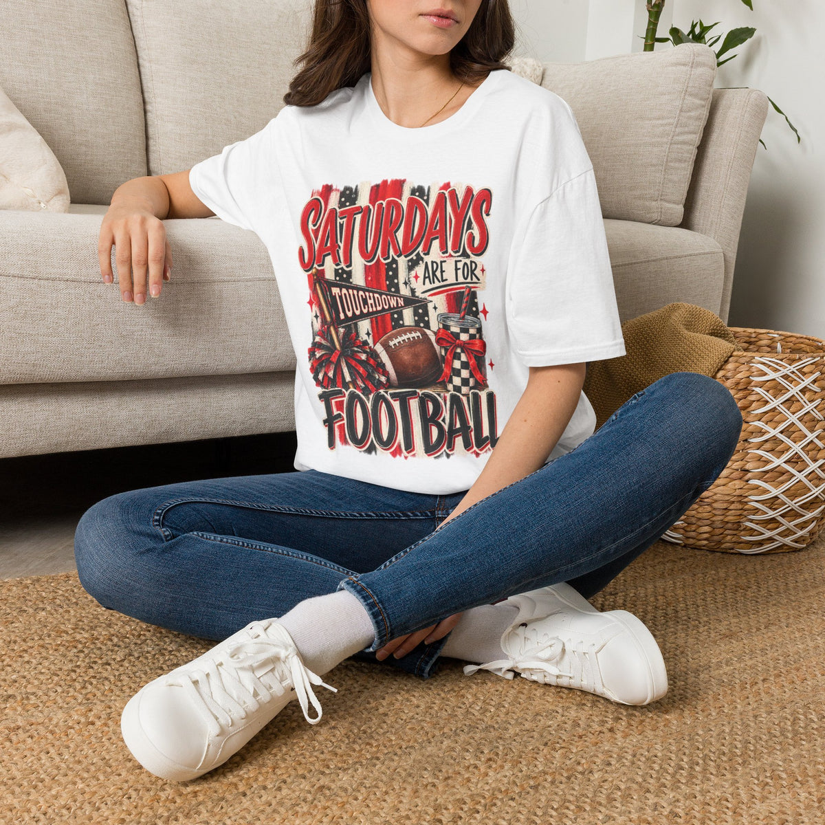Women Saturdays Are for Football T-Shirt