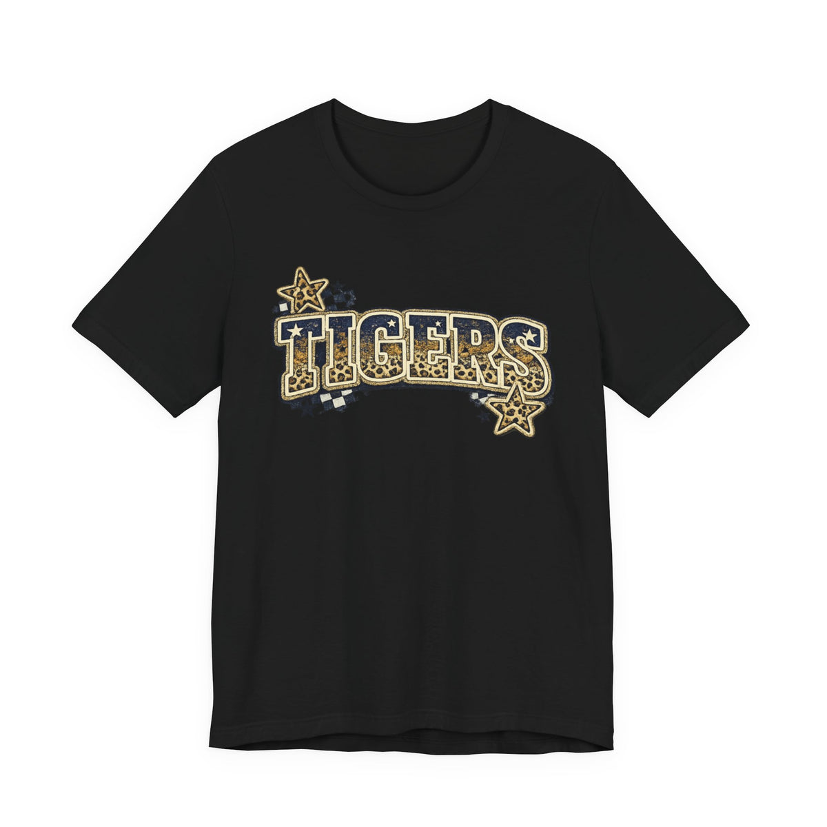 Women Bella+Canvas Tigers Retro Stars T-Shirt