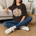 Women Chosen Floral Cross T-Shirt