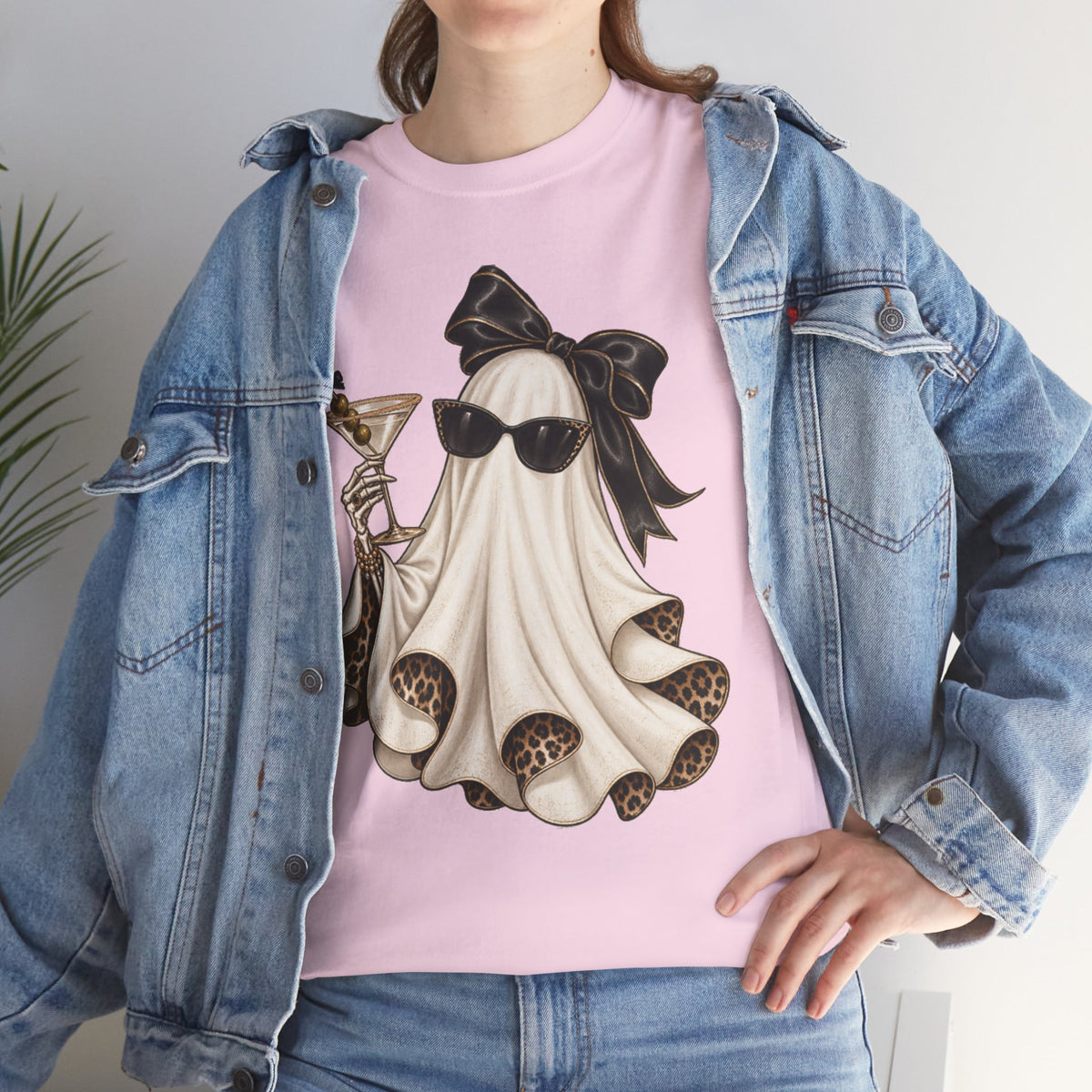 Luxe Ghost Martini T-Shirt