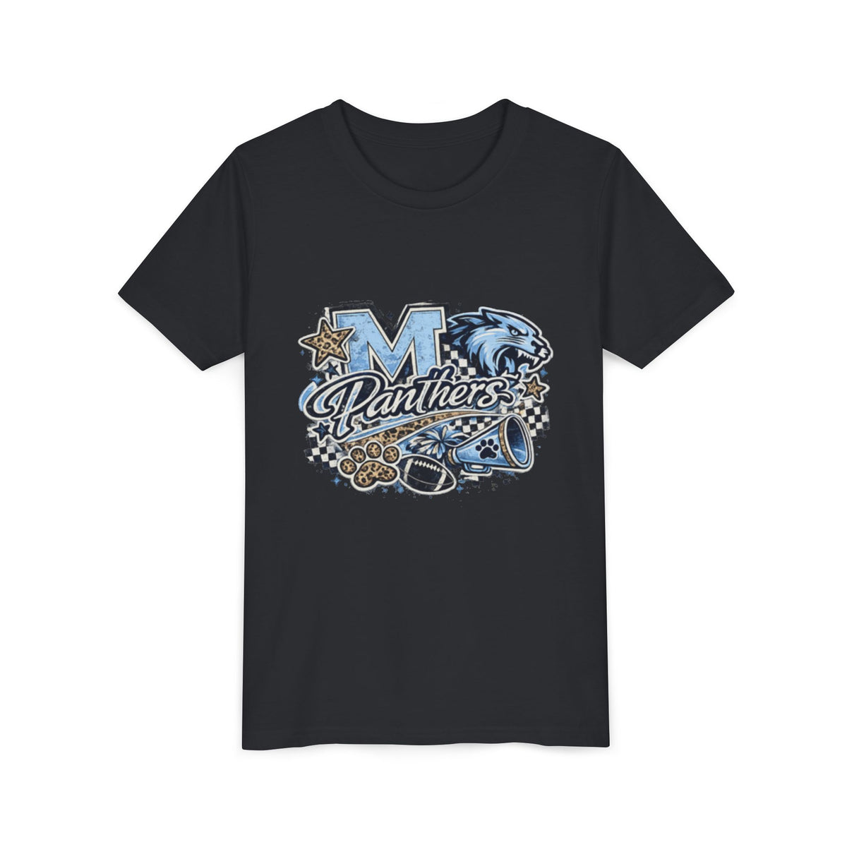 Bella+Canvas Youth Panthers T-Shirt