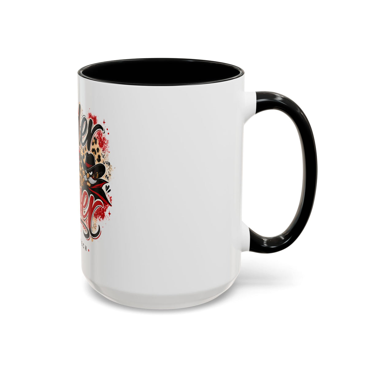 Raider Power Coffee Mug — Texas Tech Leopard Accent 11/15oz