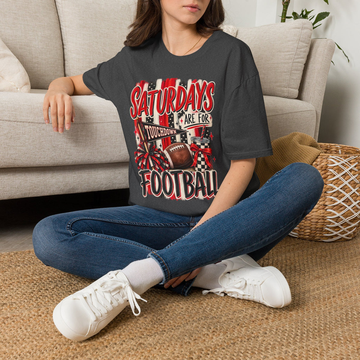 Women Saturdays Are for Football T-Shirt