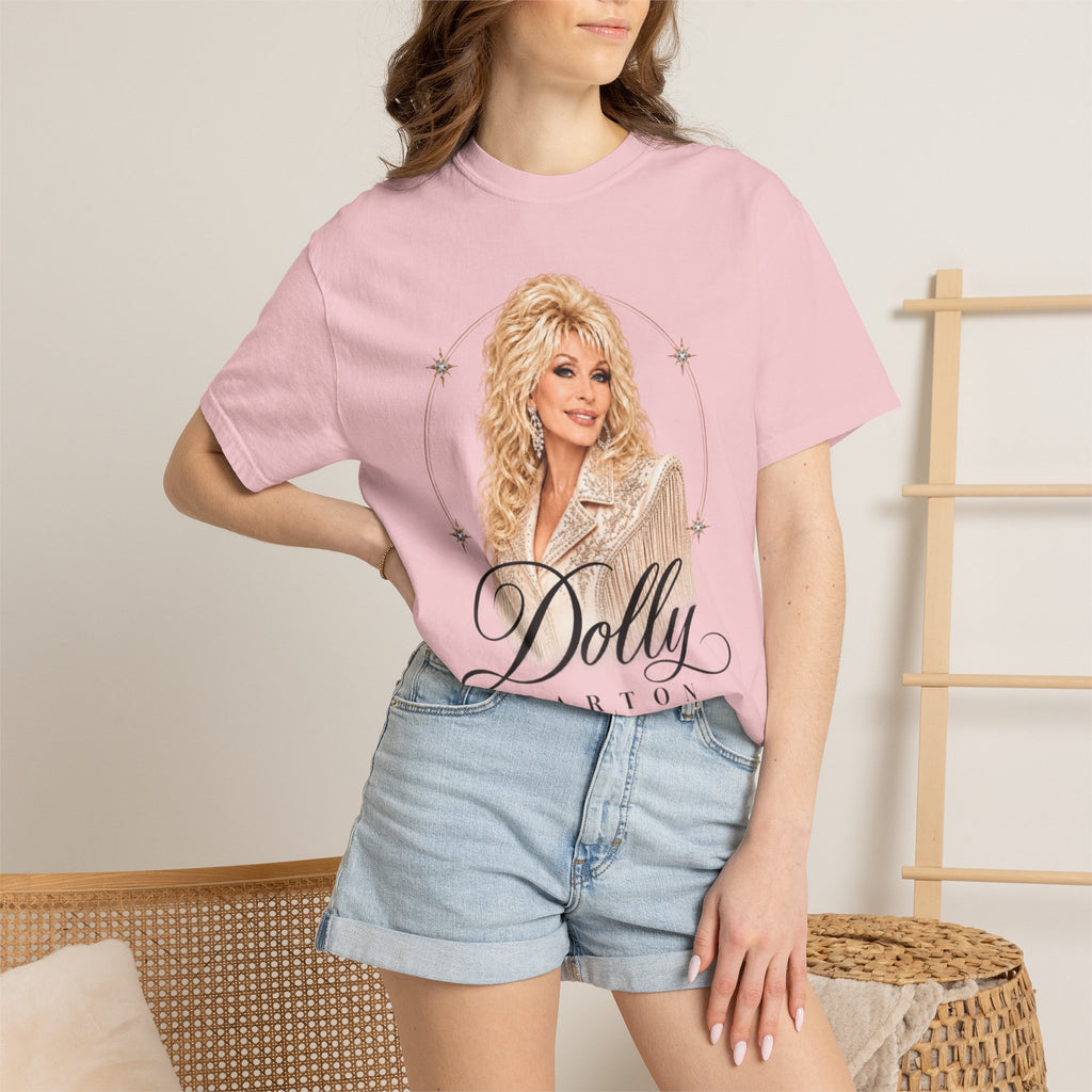 Women Comfort Colors Dolly Retro Glam Graphic T-Shirt