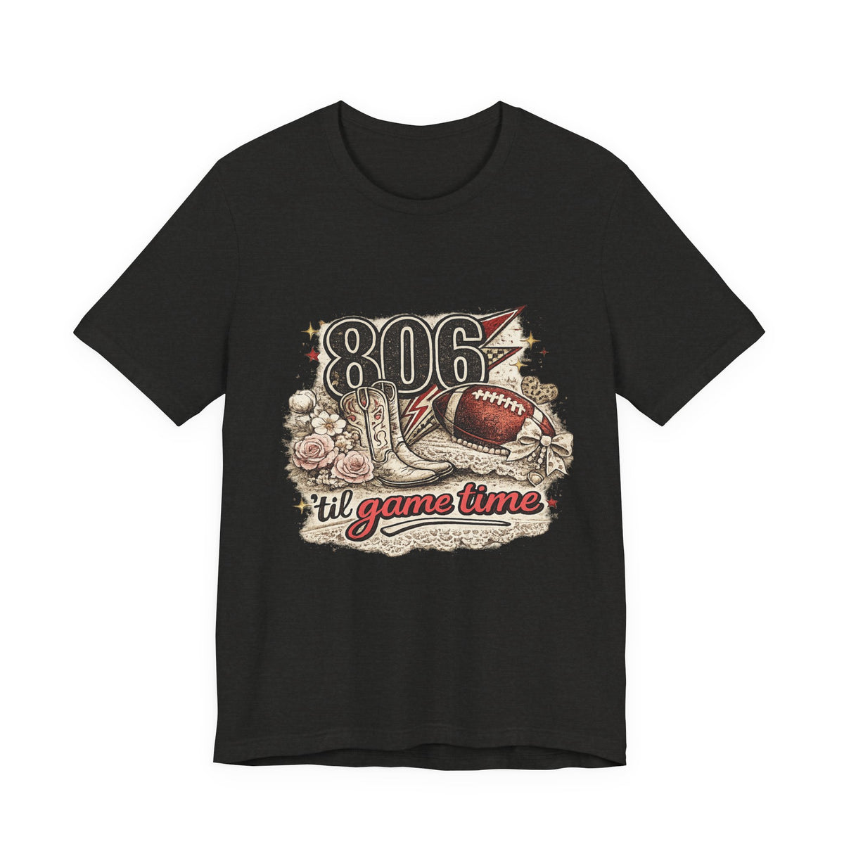 Women 806 'Til Game Time Football T-Shirt