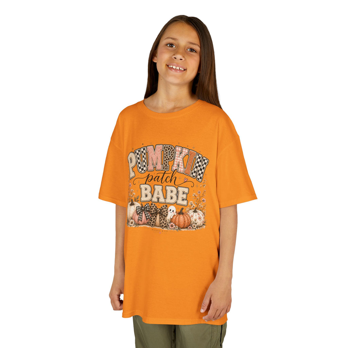 Youth Pumpkin Patch Babe Tee | Kids Fall Shirt