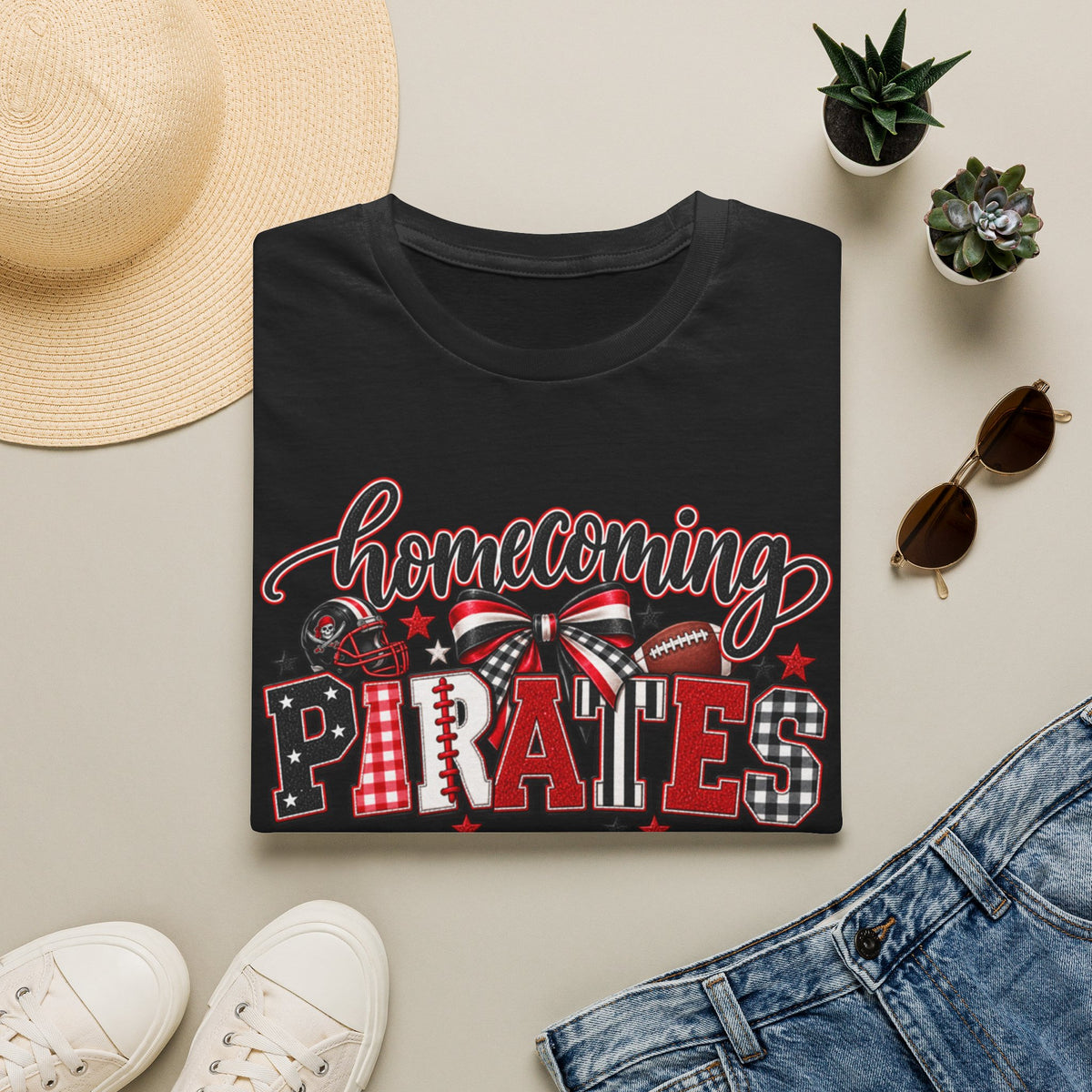Women Homecoming Pirates T-Shirt