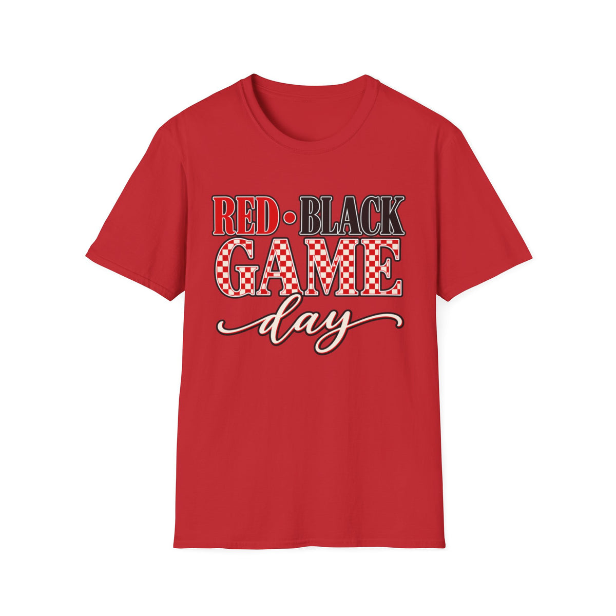 Women "Red • Black GAME day" T-Shirt