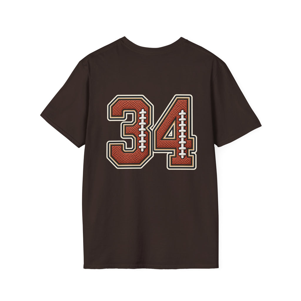 Customizable Women Game Day Football T-Shirt