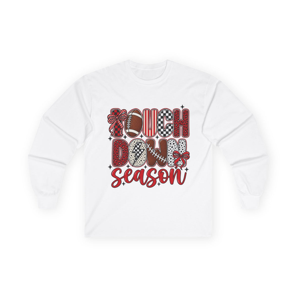 Women Touchdown Season Long Sleeve Tee