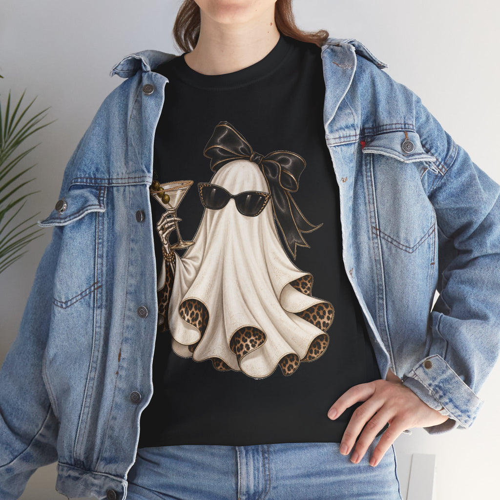 Luxe Ghost Martini T-Shirt